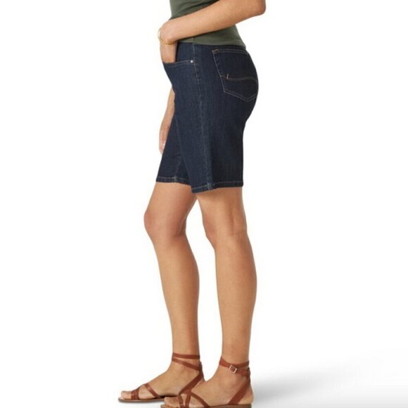 Lee Kathy Relaxed Fit Bermuda Short - Lagoon 18 - Picture 2 of 10